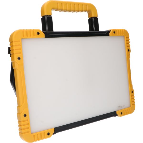 Shada Akku-Arbeitsleuchte 300817, 40 W, 5500 lm, 5000 K, IP54, baustellentauglich, dimmbar, mit 18 V Multi-Akku Adapter