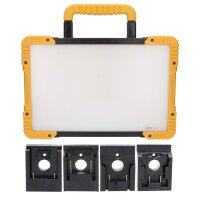 Shada Akku-Arbeitsleuchte 300817, 40 W, 5500 lm, 5000 K, IP54, baustellentauglich, dimmbar, mit 18 V Multi-Akku Adapter