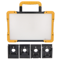 Shada Akku-Arbeitsleuchte 300817, 40 W, 5500 lm, 5000 K, IP54, baustellentauglich, dimmbar, mit 18 V Multi-Akku Adapter