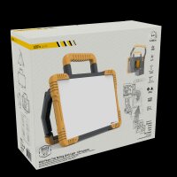 Shada Akku-Arbeitsleuchte 300817, 40 W, 5500 lm, 5000 K, IP54, baustellentauglich, dimmbar, mit 18 V Multi-Akku Adapter