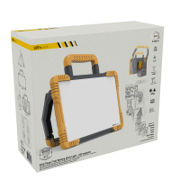 Shada Akku-Arbeitsleuchte 300817, 40 W, 5500 lm, 5000 K, IP54, baustellentauglich, dimmbar, mit 18 V Multi-Akku Adapter