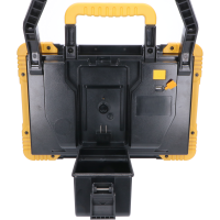 Shada Akku-Arbeitsleuchte 300817, 40 W, 5500 lm, 5000 K, IP54, baustellentauglich, dimmbar, mit 18 V Multi-Akku Adapter