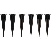 Shada Bodenleuchte 1000463 Seol Grau, Steinoptik, 9 W, 2700 K, IP65, mit Tag-/Nachtsensor