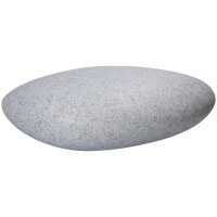Shada Bodenleuchte 1000463 Seol Grau, Steinoptik, 9 W, 2700 K, IP65, mit Tag-/Nachtsensor