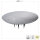 Shada Bodenleuchte 1000463 Seol Grau, Steinoptik, 9 W, 2700 K, IP65, mit Tag-/Nachtsensor