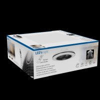 Shada Deckenleuchte 800614 mit Ventilator, dimmbar, 45 W, 2800 lm, CCT 2000-4000 K, IP20, Ø 510 mm
