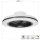 Shada Deckenleuchte 800614 mit Ventilator, dimmbar, 45 W, 2800 lm, CCT 2000-4000 K, IP20, Ø 510 mm