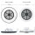 Shada Deckenleuchte 800614 mit Ventilator, dimmbar, 45 W, 2800 lm, CCT 2000-4000 K, IP20, Ø 510 mm