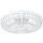 Shada LED-Deckenleuchte mit Ventilator 800613, Ø 480 mm, 44 W, 2800 lm, IP20, einstellbare Farbtemperatur, dimmbar mit Fernbedienung