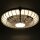 Shada LED-Deckenleuchte mit Ventilator 800613, Ø 480 mm, 44 W, 2800 lm, IP20, einstellbare Farbtemperatur, dimmbar mit Fernbedienung