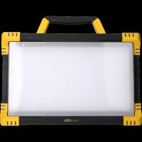 Shada Arbeitsleuchte 300832 Baustellentauglich, 80 W, 4000 K, IP54, 9200 Lumen, mit 2 Steckdosen