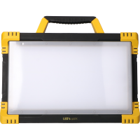 Shada Arbeitsleuchte 300832 Baustellentauglich, 80 W, 4000 K, IP54, 9200 Lumen, mit 2 Steckdosen