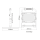 Shada LED-Arbeitsleuchte 300272 Neutralweiß 4000 K, 100 W, IP65