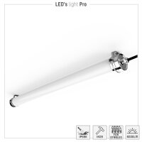Shada LED Wannenleuchte Strip 2400325 Neutralweiß, 150 cm, 40 W, IP69K, Ammoniakbeständig