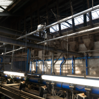Shada LED Wannenleuchte Strip 2400325 Neutralweiß, 150 cm, 40 W, IP69K, Ammoniakbeständig