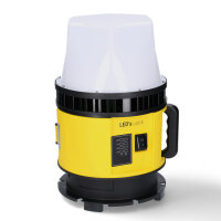 Shada Aufladbare Arbeitsleuchte 310745 baustellentauglich, IP54, 5000 K, 60 W, 6000 lm