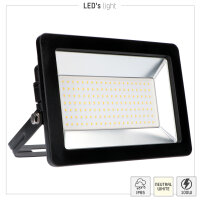 Shada LED-Strahler 310708 Schwarz, 4000 K, 100 W, 11000 lm