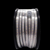 SHADA 50m LED-Lichtschlauch Baustellen 375W 40000lm 5000K 4500-5500K IP65 - Schutzklasse II Baustellenbeleuchtung Baulicht