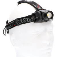 Shada Kopflampe 700342 CREE Zoom 3xAA, 400 Lumen, IP44