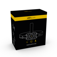 Shada Kopflampe 700342 CREE Zoom 3xAA, 400 Lumen, IP44