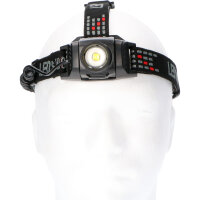 Shada Kopflampe 700342 CREE Zoom 3xAA, 400 Lumen, IP44