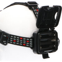 Shada Kopflampe 700342 CREE Zoom 3xAA, 400 Lumen, IP44