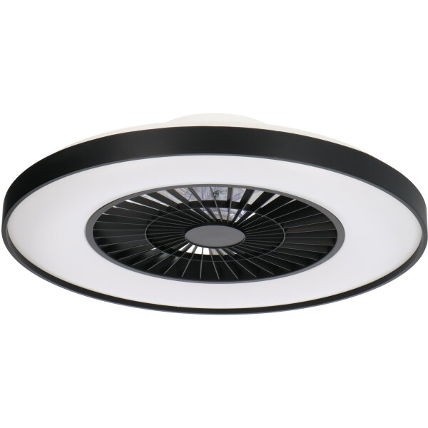 Shada Deckenleuchte mit Ventilator 800611, Ø 600 mm, 60 W, 3800 lm, 2000-4000 K, IP20, dimmbar per Fernbedienung