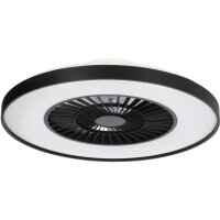 Shada Deckenleuchte mit Ventilator 800611, Ø 600 mm, 60 W, 3800 lm, 2000-4000 K, IP20, dimmbar per Fernbedienung