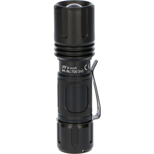 SHADA Taschenlampe - 5W 360Lm  IPX7 3x AAA - CREE Zoom I 0700345