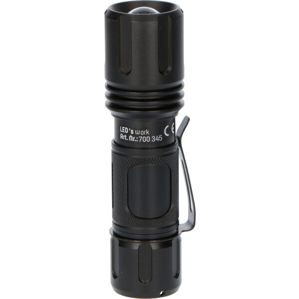 Shada LED Taschenlampe 700345 CREE Zoom kaltweiß, 360 lm, IPX7