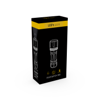 Shada LED Taschenlampe 700345 CREE Zoom kaltweiß, 360 lm, IPX7
