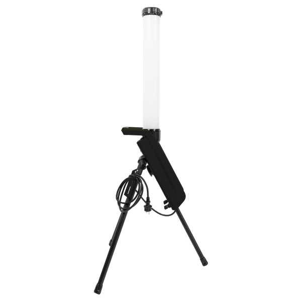 Shada Arbeitsleuchte 300845, 70 W, 10000 lm, 5000 K, IP54, 360° Abstrahlwinkel, mit Steckdose
