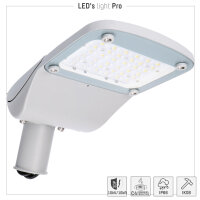 Shada LED Straßenlaterne 2400503 Grau, 30 W, 4000 K Neutralweiß