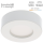 Shada Einbaustrahler 810380 Opal, Ø 100 mm, 6 W, CCT, dimmbar