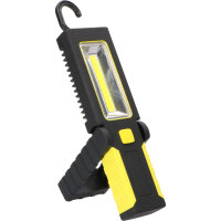Shada LED Handlampe 700317 Batteriebetrieben, Kaltweiß 5000 K, 180 lm, mit Magnetfuß