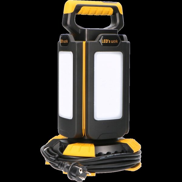 Shada NovaLight 2.0 LED Baustrahler 300737, Baustellentauglich, 120 W, 4000 K, IP54, 360 Grad, Dimmbar per App