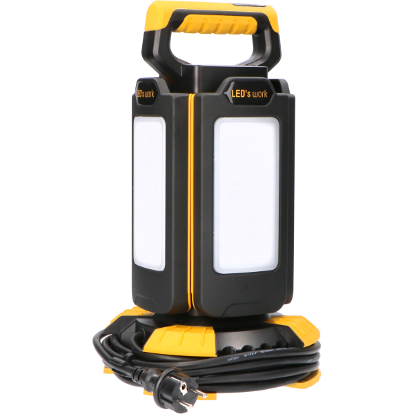 Shada NovaLight 2.0 LED Baustrahler 300737, Baustellentauglich, 120 W, 4000 K, IP54, 360 Grad, Dimmbar per App