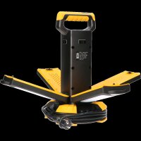 Shada NovaLight 2.0 LED Baustrahler 300737, Baustellentauglich, 120 W, 4000 K, IP54, 360 Grad, Dimmbar per App