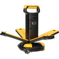 Shada NovaLight 2.0 LED Baustrahler 300737, Baustellentauglich, 120 W, 4000 K, IP54, 360 Grad, Dimmbar per App
