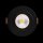 Shada LED Spot 810537 Schwarz, Dimmbar, Ø 68 mm, 4,5 W, Dim-to-Warm 2000-2700 K, IP44