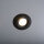 Shada LED Spot 810537 Schwarz, Dimmbar, Ø 68 mm, 4,5 W, Dim-to-Warm 2000-2700 K, IP44