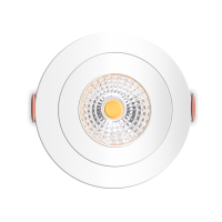 Shada LED Einbauspot 810538 Weiß, Ø 68 mm, 4,5 W, Dimmbar, Dim to Warm 2000-2700 K, IP44
