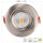 Shada LED Einbauspot 810539 Nickel, dimmbar, drehbar, Dim to Warm 2000-2700 K, Ø 68 mm