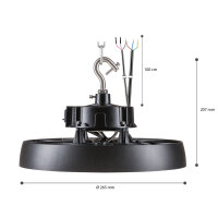 Shada High Bay LED Hallenstrahler 2400547 Neutralweiß 4000 K, IP65, 200 W, 38400 lm