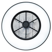Shada LED Deckenleuchte mit Ventilator 800612, Ø 600 mm, 2000-4000 K, dimmbar