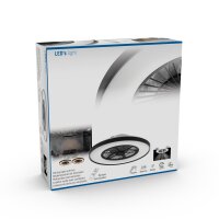 Shada LED Deckenleuchte mit Ventilator 800612, Ø 600 mm, 2000-4000 K, dimmbar