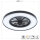 Shada LED Deckenleuchte mit Ventilator 800612, Ø 600 mm, 2000-4000 K, dimmbar