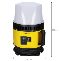 SHADA Hybrid Arbeitstrahler - 80W 12000lm 5000K IP55  - Baustellentauglich I 0310743