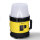 Shada Hybrid-Arbeitstrahler 310743, 80 W, 12000 lm, 5000 K, IP55, Baustellentauglich, Multi-Akku, 360 Grad