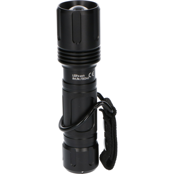 SHADA Taschenlampe - 20W 1500Lm  IPX7 6x AA - CREE Zoom I 0700343